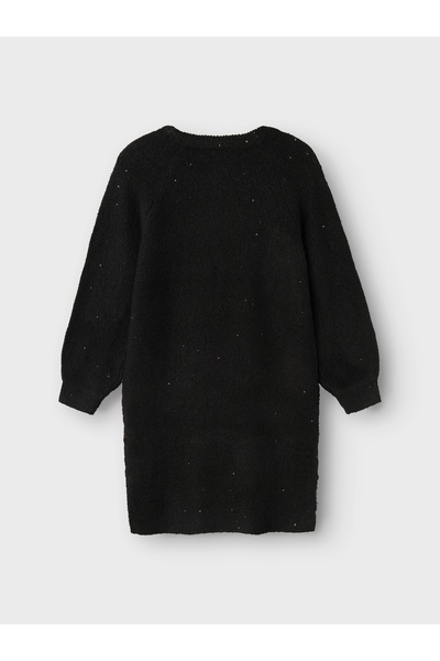 name ıt Nkfsimira Black Knit Dress - 13223049