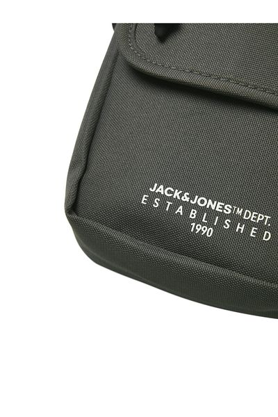 Jack & Jones Jactristan Styd Aw24 Gray Sling Bag - 12278091