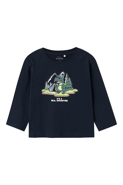 name ıt Nmmvictor Ls Nreg Top Navy Blue 13234712