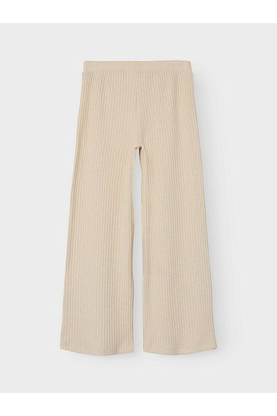 name ıt Nkfrikka Beige Wide Leg Trousers - 13242019