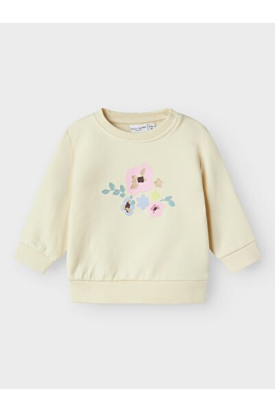 name ıt Nbfvrillie Ls Beige Sweat Box - Bru 13226050