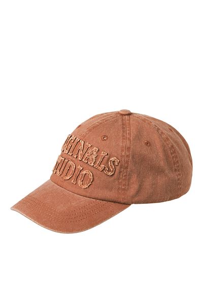 Jack & Jones Jacsoft Base Austin Cap Styd Aw24 Brown 12278528