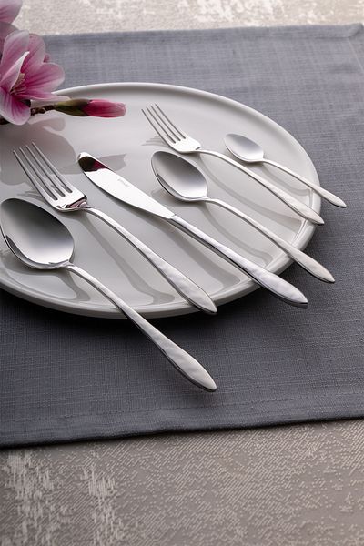 Emsan Acacia 72 Piece 12 Person Boxed Cutlery Set