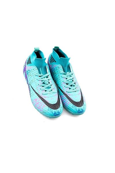 LALİGA حذاء كرة قدم للجنسين من Air LaLiga شبه احترافي مزود بجوارب من المطاط المقاوم للعشب