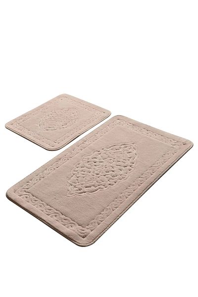 Chilai Home Elite Powder Cotton - Σετ 2 βαμβακερών πατάκια μπάνιου