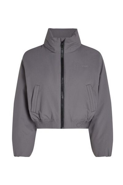 Calvin Klein Szürke női Crop kabát - 00GWF4O500PTS-PADDED