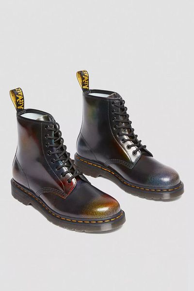 Dr. Martens 1460 FÜR PRIDE BLACK+MULTI RAINBOW RUB OFF