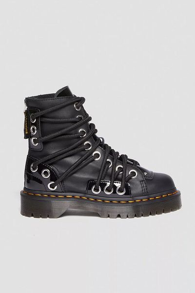 Dr. Martens DARIA BEX FEKETE LUCIDO+PATENT LÁMPA