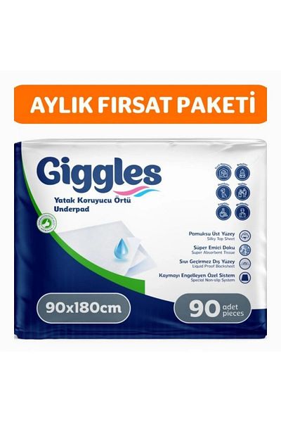giggles 90x180 Mattress Protector Cover 90 Pieces