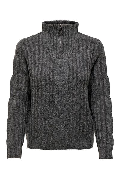JDY Andrea Women's Gray Sweater 15242811