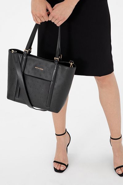 Pierre Cardin Czarna torba na ramię 05Po24K1873