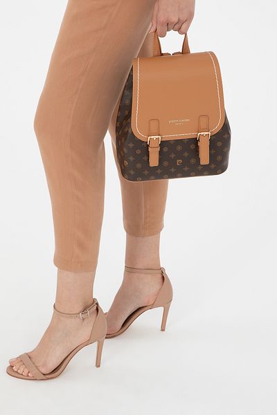 Pierre Cardin Hnědý dámský batoh 05Pc24K24103