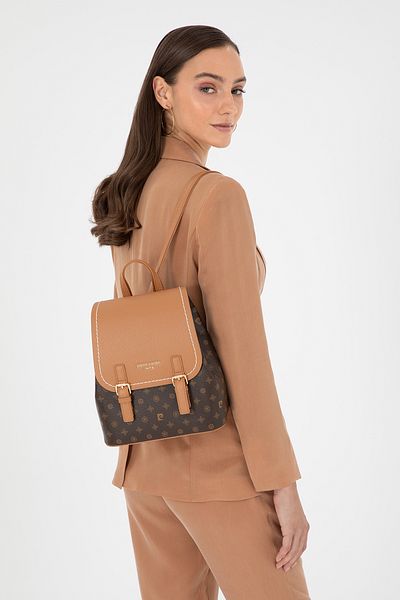 Pierre Cardin Hnědý dámský batoh 05Pc24K24103