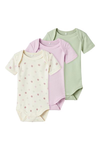 name ıt Nbfbody 3-Piece Jet Stream Dot Fabric