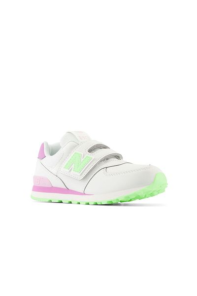 New Balance Detské čižmy Scarpa Pv574 - Čierna arktická šedá semišová / sieťovaná čižmy na životný štýl