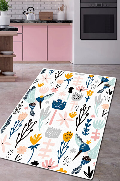 Chilai Home Lignum Genere Mutfak Halısı Leke Tutmaz Yıkanabilir Kaydırmaz Mut...