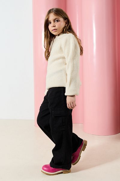 TRENDYOLKIDS Stone Girl Dítě Matka-Dcera Mini Me mikina na zip TKDAW25KZ00008