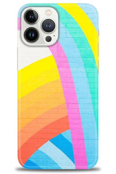 MRCİLETİSİM Tecno Spark 10 Pro Case Hd Printed Case - Colorful Wall