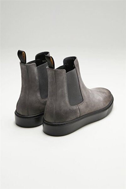 Doucals Gri Yağlı Süed Bot