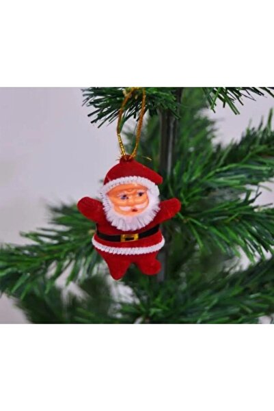 Sole Christmas Pine Tree Ornament Santa Claus Christmas Tree Ornament 6 Pieces 5 cm