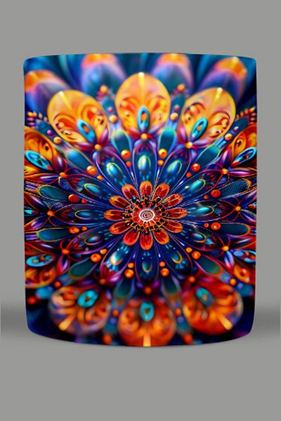 Fizello Mandala Themed Mug