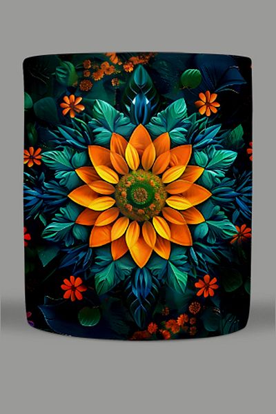 Fizello Mandala Themed Mug