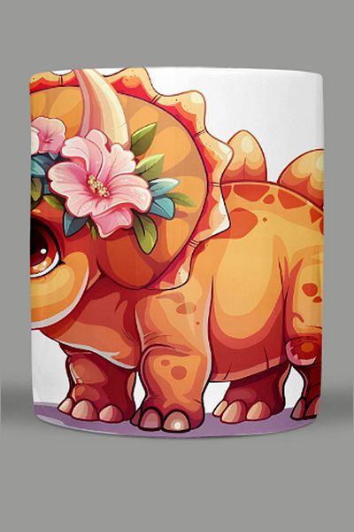 Fizello Cute Dinosaurs - Cute Dinosaur Themed Mug