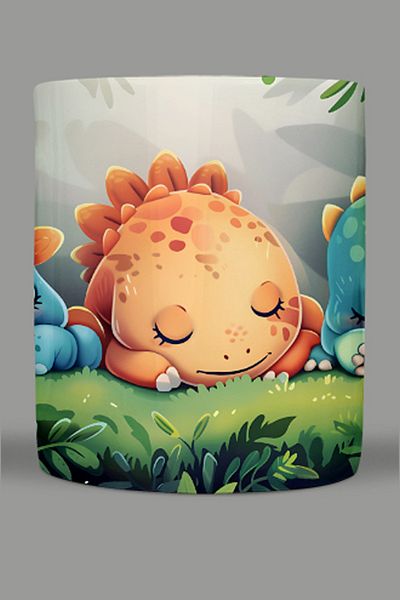 Fizello Cute Dinosaurs - Cute Dinosaur Themed Mug
