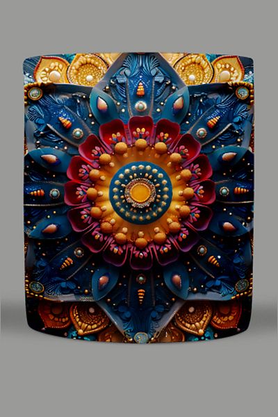 Fizello Mandala Themed Mug