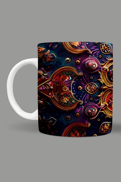 Fizello Mandala Themed Mug