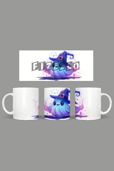 Fizello Cute Ghots - Cute Ghots Themed Mug