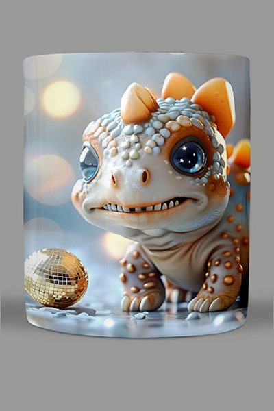 Fizello Cute Dinosaurs - Cute Dinosaur Themed Mug