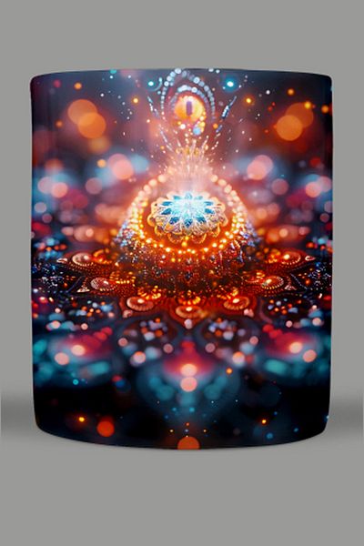 Fizello Mandala Themed Mug