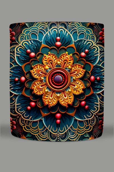 Fizello Mandala Themed Mug