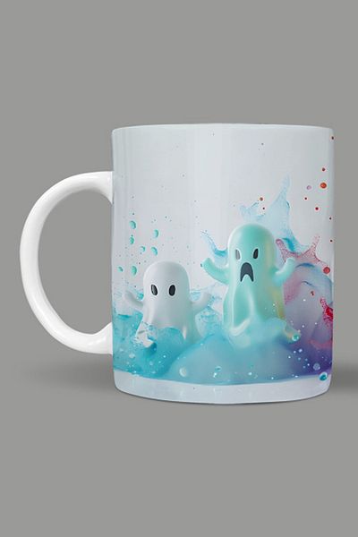 Fizello Cute Ghots - Cute Ghots Themed Mug