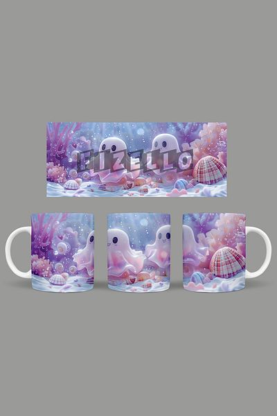 Fizello Cute Ghots - Cute Ghots Themed Mug