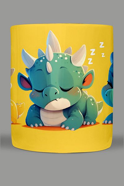 Fizello Cute Dinosaurs - Cute Dinosaur Themed Mug