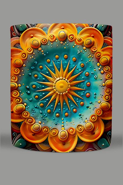 Fizello Mandala Themed Mug