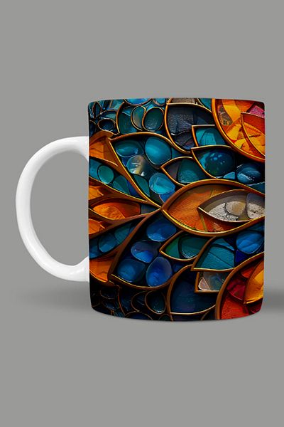 Fizello Mandala Themed Mug