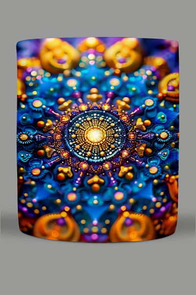 Fizello Mandala Themed Mug
