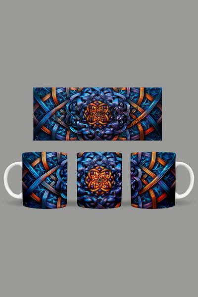 Fizello Mandala Themed Mug