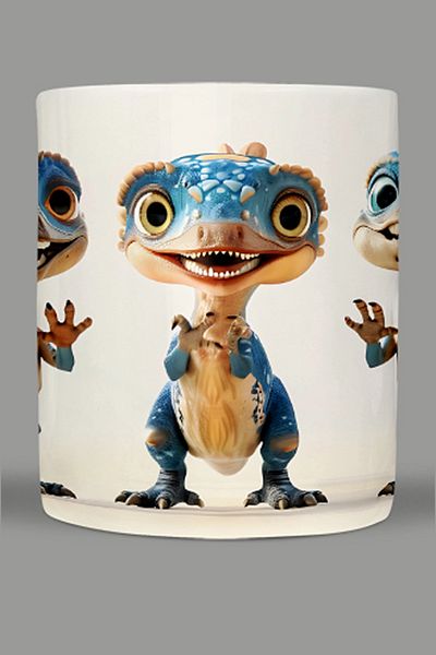 Fizello Cute Dinosaurs - Cute Dinosaur Themed Mug