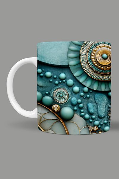Fizello Mandala Themed Mug