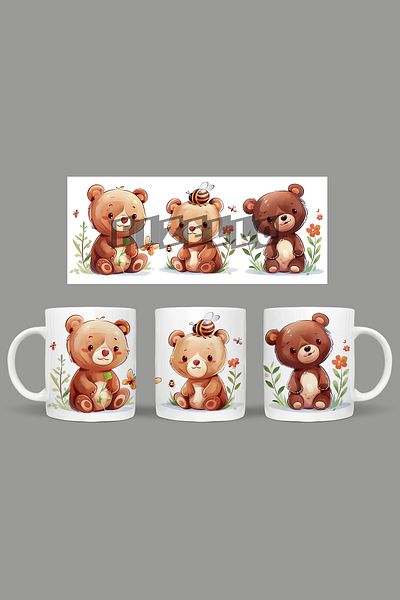 Fizello Bear - Bear Themed Mug