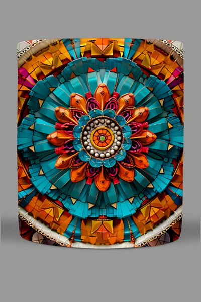Fizello Mandala Themed Mug