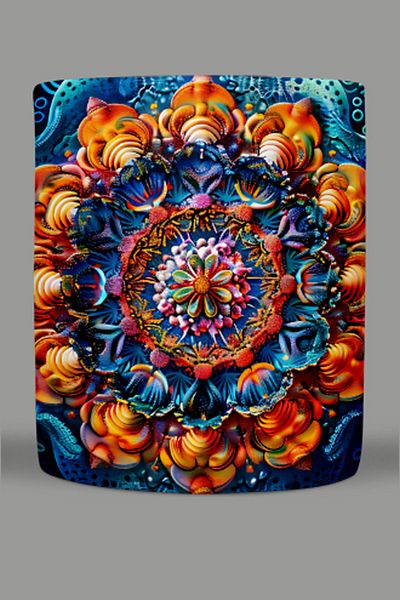 Fizello Mandala Themed Mug