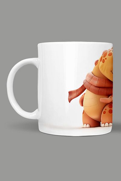 Fizello Cute Dinosaurs - Cute Dinosaur Themed Mug