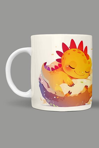 Fizello Cute Dinosaurs - Cute Dinosaur Themed Mug