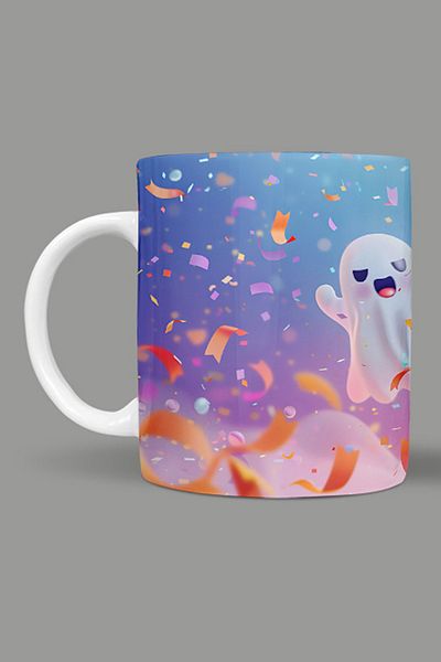 Fizello Cute Ghots - Cute Ghots Themed Mug