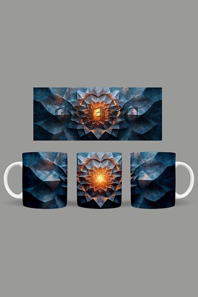 Fizello Mandala Themed Mug